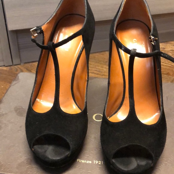 Gucci Platform Peep Toe Stilletto - Picture 3 of 10